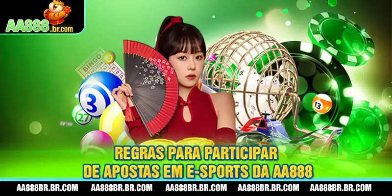 Regras para participar de apostas em e-sports da AA888